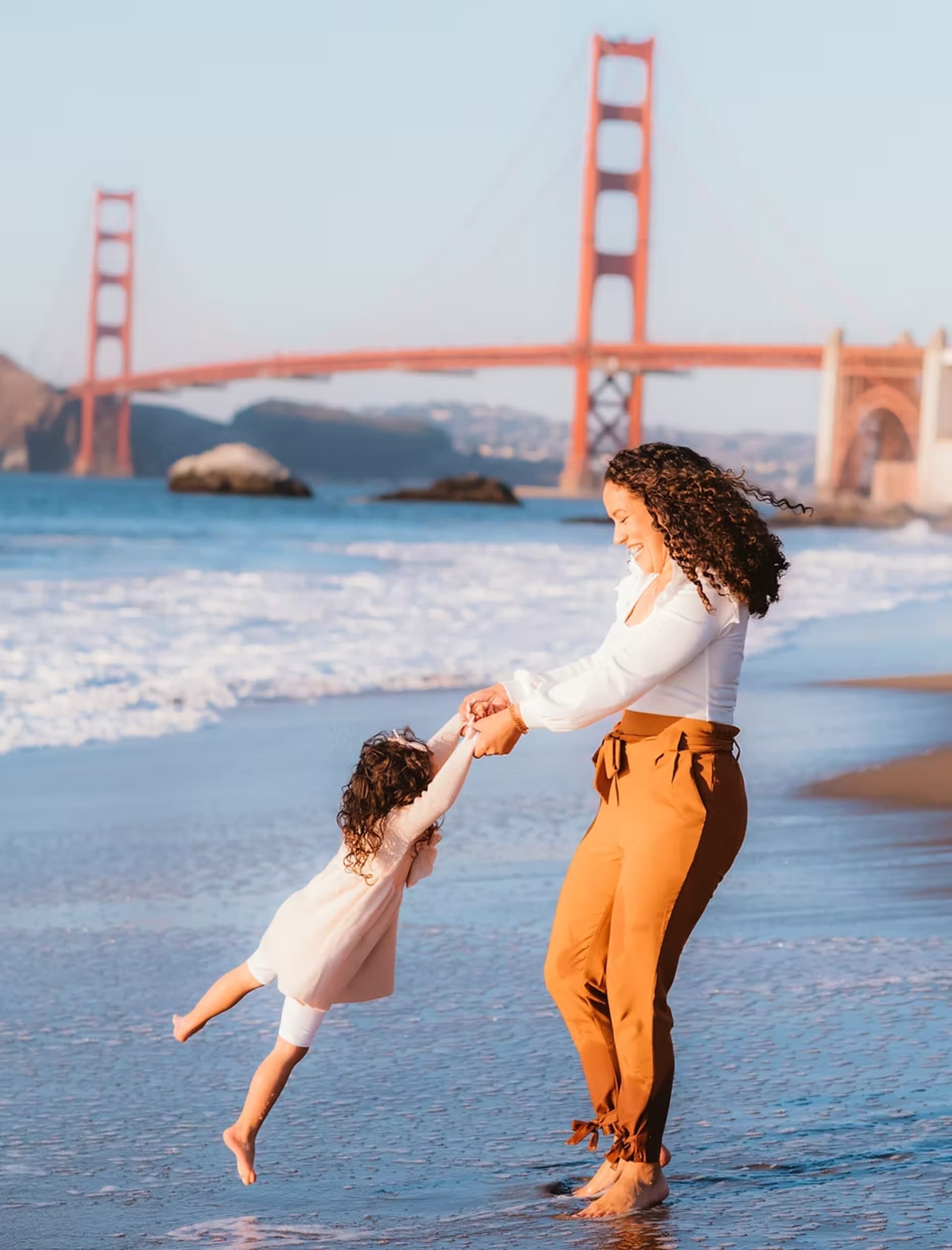 Jenine and family enjoying a Bay Area adventure